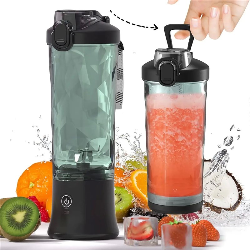 Portable Blender 600ML Electric Juicer FruiOt Mixers 4000mAh