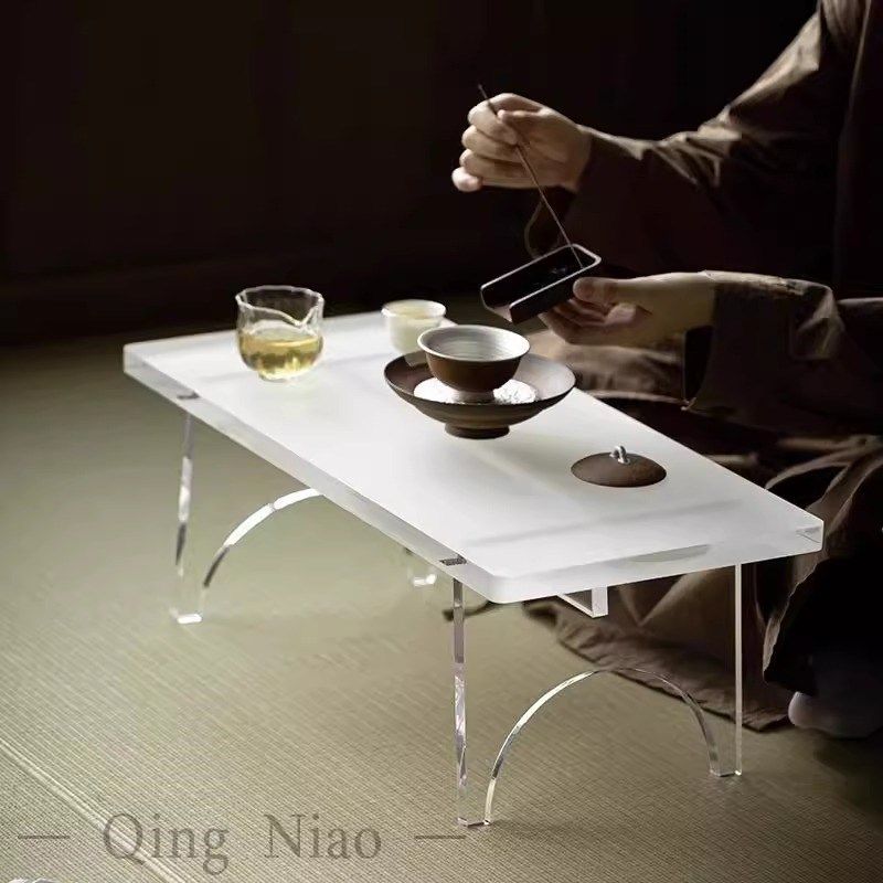 玖楼 亚克力飘窗茶桌小茶几炕桌炕台桌卧室床边桌阳台茶室小茶桌,住宅家具,炕几/飘窗几,淘宝优惠券,粉丝福利购,淘宝优惠卷