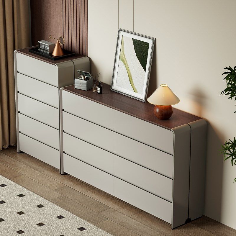 意式极简八斗柜组合现代主卧室抽屉五斗储物柜中古风床边收纳柜子,住宅家具,斗柜,淘宝优惠券,粉丝福利购,淘宝优惠卷