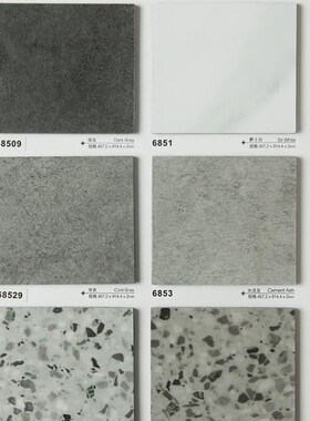 加厚环保地板贴大规格家 商用塑胶地板革大理石Ppvc石塑地板转地