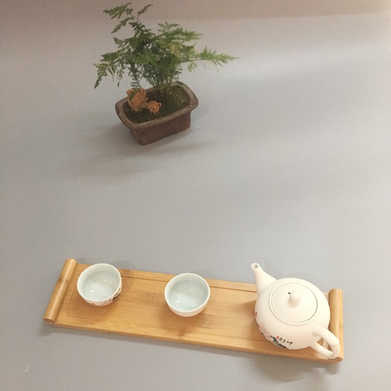 竹制茶盘功夫茶具竹子平板简约干泡茶台大号茶托小号书卷托盘
