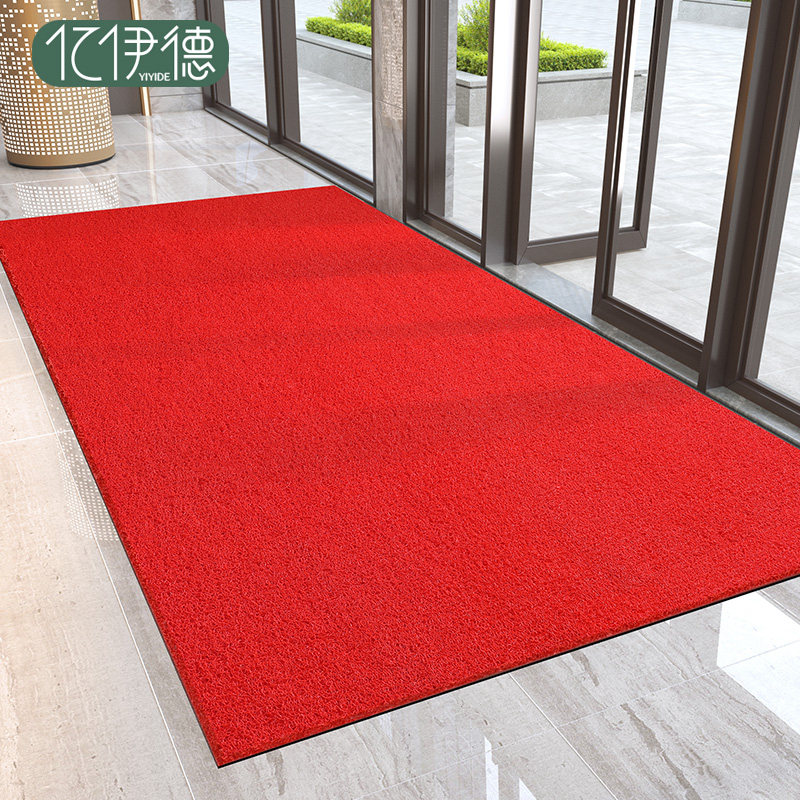 店铺门口地垫门垫进门商用酒店商铺红色迎宾丝圈脚垫走廊全铺地毯,居家布艺,入户地垫,淘宝优惠券,粉丝福利购,淘宝优惠卷
