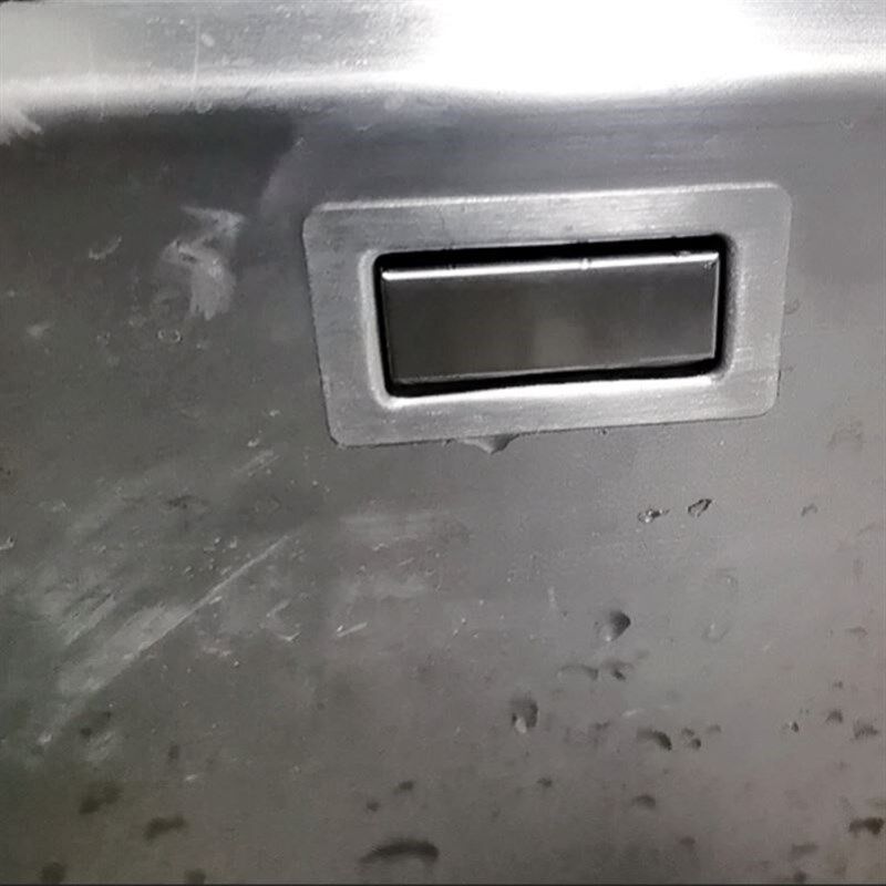 洗菜盆溢水管长方形圆头形溢水接头软管厨房溢水口侧漏管水槽配件
