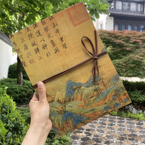 创意会议签名本签到簿开业中国风题名册茶社茶馆商务签到本签名册