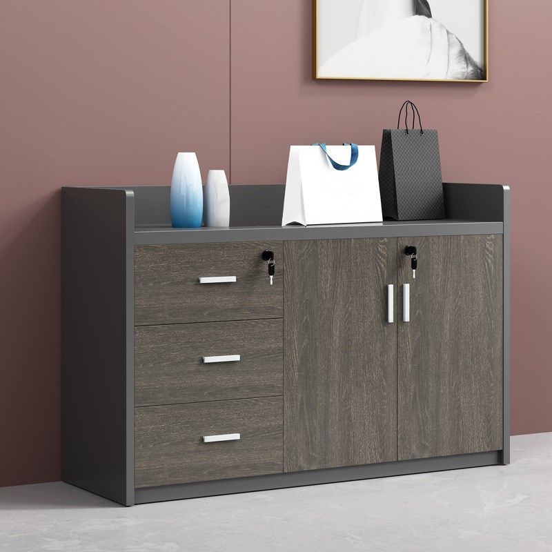 办公室文件柜地柜木质矮柜储物柜带锁资料柜隔断杂物收纳柜长条柜,商业/办公家具,办公储物柜,淘宝优惠券,粉丝福利购,淘宝优惠卷