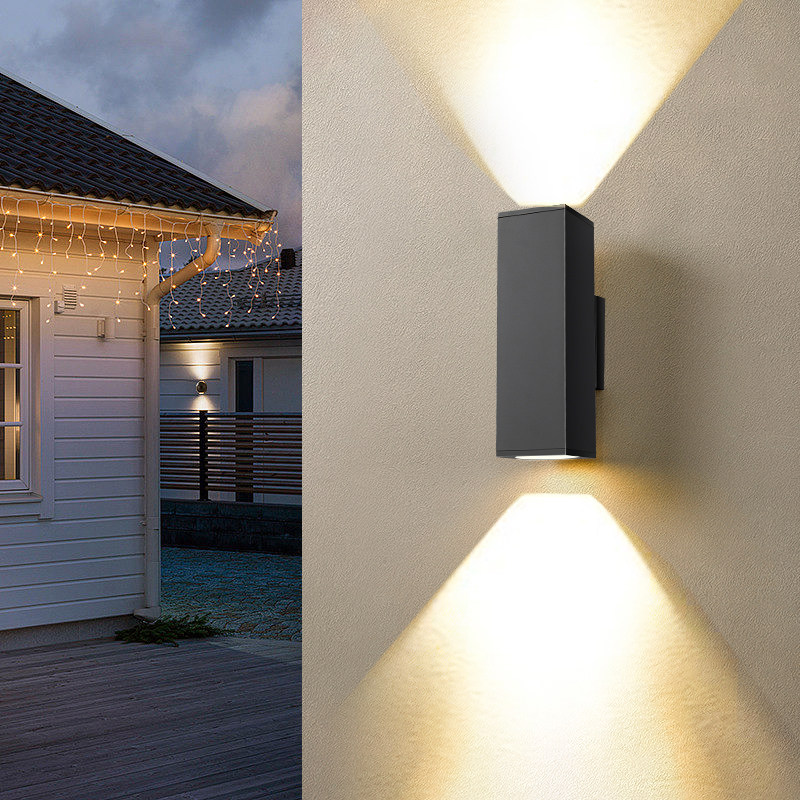 户外壁灯防水庭院门口双头外墙射灯酒店花园室外别墅柱子灯洗墙灯,家装灯饰光源,户外壁灯,淘宝优惠券,粉丝福利购,淘宝优惠卷