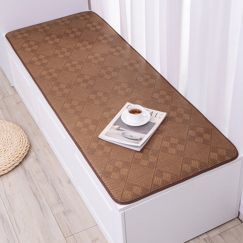 夏季凉席飘窗垫藤席床边垫简约现代榻榻米草编垫阳台藤编透气垫,居家布艺,飘窗垫,淘宝优惠券,粉丝福利购,淘宝优惠卷