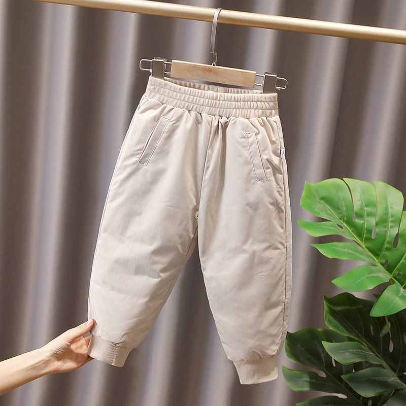 小童加厚羽绒裤男女童2021冬装新款宝宝保暖外穿裤子儿童洋气棉裤,童装/婴儿装/亲子装,羽绒裤,淘宝优惠券,粉丝福利购,淘宝优惠卷