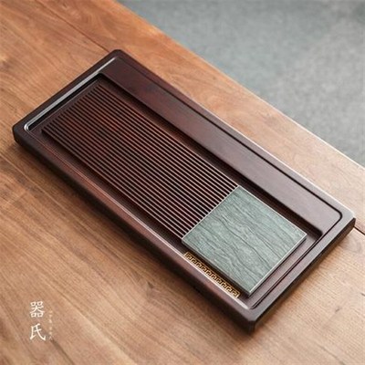禾阳 器氏重竹茶盘排水储水大号茶E台简约干泡盘家用功夫茶具沥水