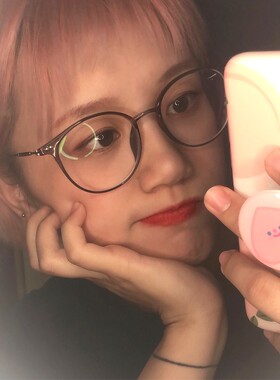 透明眼镜框女文艺复古近视潮大框韩国白色透明框架网红平光近视镜