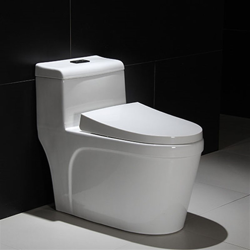 家用马桶抽水座便小户型虹吸w式墙排后排坐便器100坑距150坑距
