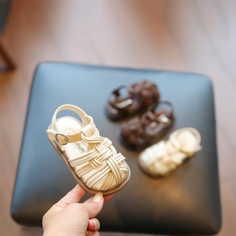 夏季新款婴儿学步鞋宝宝主凉鞋1-2一3岁女宝鞋子透气防滑小女童鞋