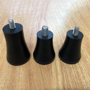 环保橡胶自带螺丝沙发柜子电器机器加高家具脚垫高承重支撑软脚垫