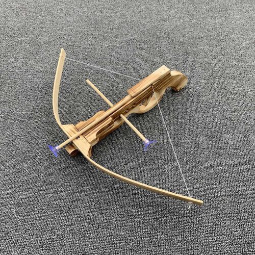 吸盘玩具弩儿童玩具木制s弓箭套装户外亲子射击射箭安全十字驽软