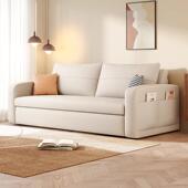 科技布折叠沙发床多功能两用客厅公寓2025新款 储物双人家用 网红款