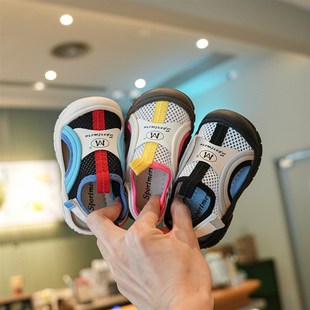 學(xué)步?jīng)鲂?新款 小童鞋 夏季 2一M3歲男寶網(wǎng)鞋 寶寶鞋 女寶透氣 嬰兒鞋