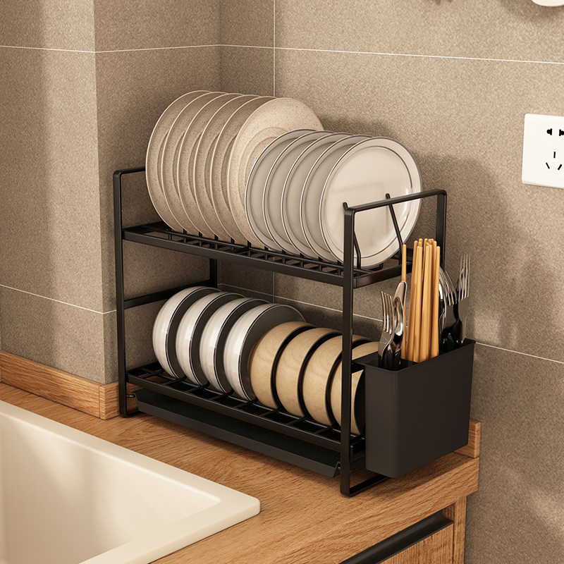 超窄厨房碗碟收纳架沥水晾碗架碗盘子碗筷洗碗餐具台面沥水架窄边,厨房/烹饪用具,微波炉置物架,淘宝优惠券,粉丝福利购,淘宝优惠卷