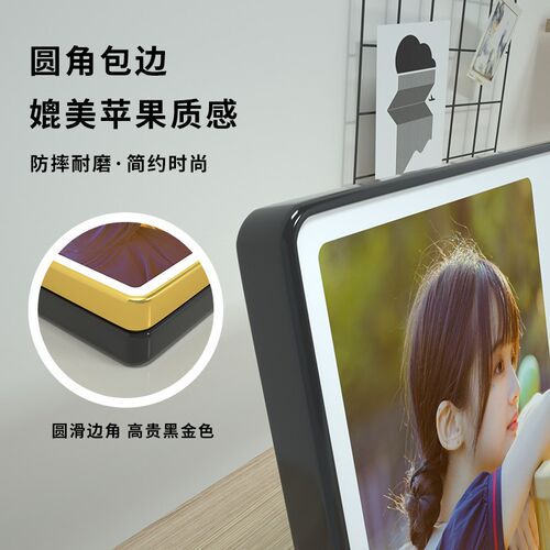 学习很苦坚持很酷摆件自律字画鼓励孩子桌面定制照片W学生励志摆