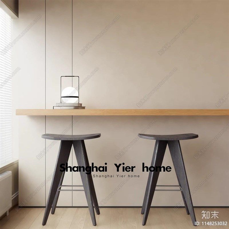 新品北欧实木吧台椅现代简约家用高脚凳轻奢靠背酒吧椅子前台椅子,住宅家具,家用高脚椅,淘宝优惠券,粉丝福利购,淘宝优惠卷