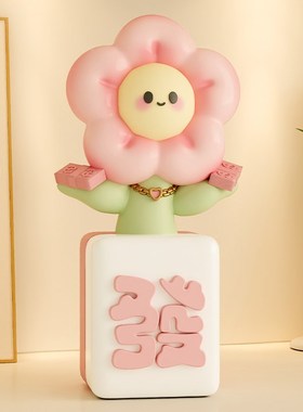 创意发财c树摆件家居客厅电视柜酒柜装饰品乔迁新居开业礼物送朋