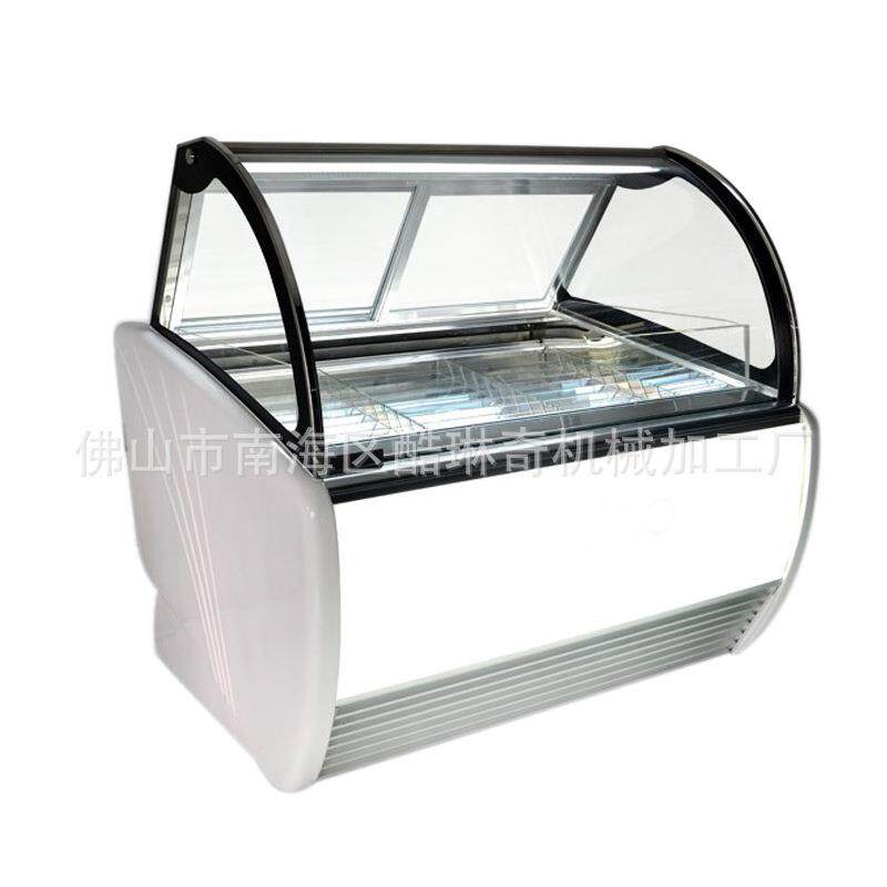 雪糕冰淇淋不锈钢展示柜恒温控制展示柜卤味猪蹄展示柜