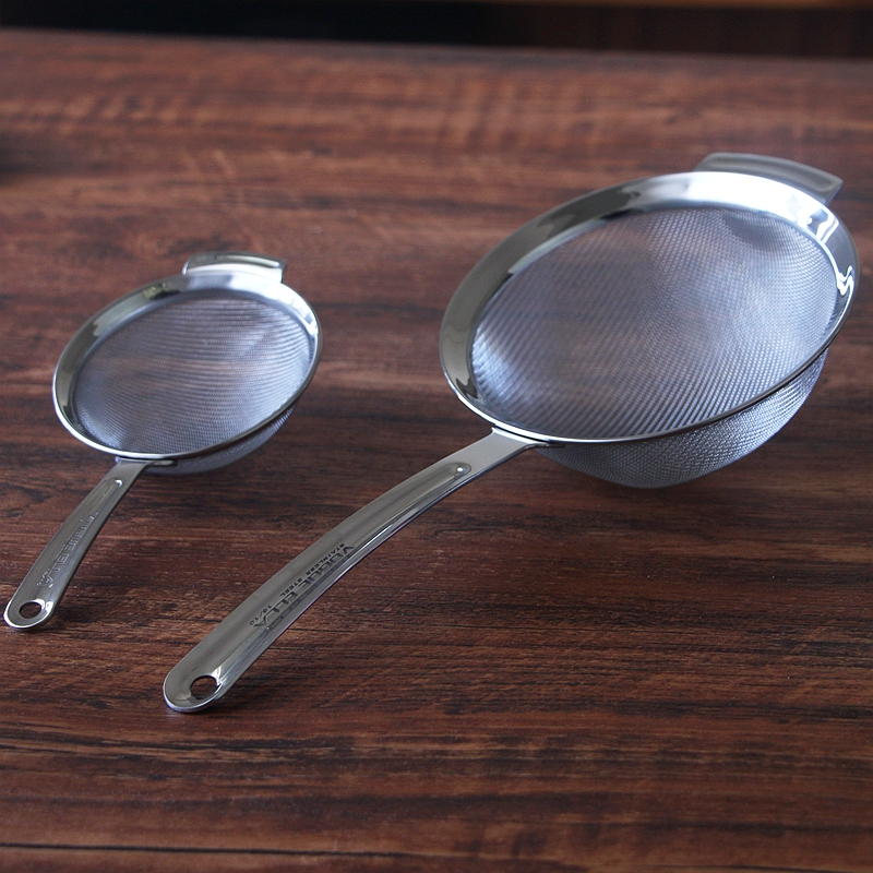 大小尺寸不锈钢漏勺过网筛捞勺豆浆蛋液面粉烘焙辅食烹饪