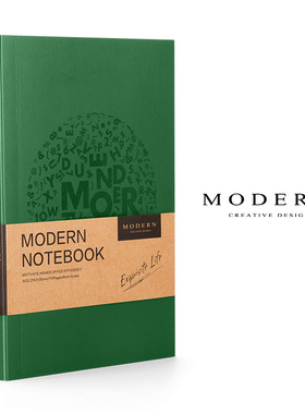 MODEN笔记本子记事本替换内页