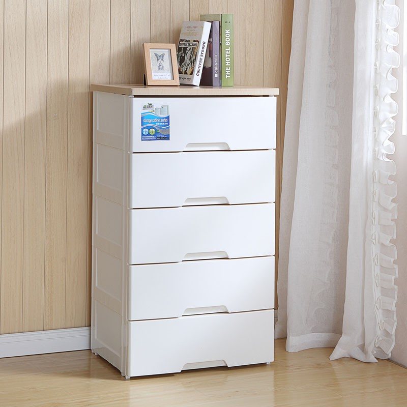 万源鸿 木顶抽屉式收纳柜 儿童柜塑料玩具整理柜宝宝衣柜储物柜箱