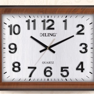 大堂挂钟会议室墙钟办公用挂钟迪翎石英钟商业大型钟*厘米