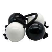 OO家入门lo i节奏沙球鼓球送摆架黑白经典 色畅销