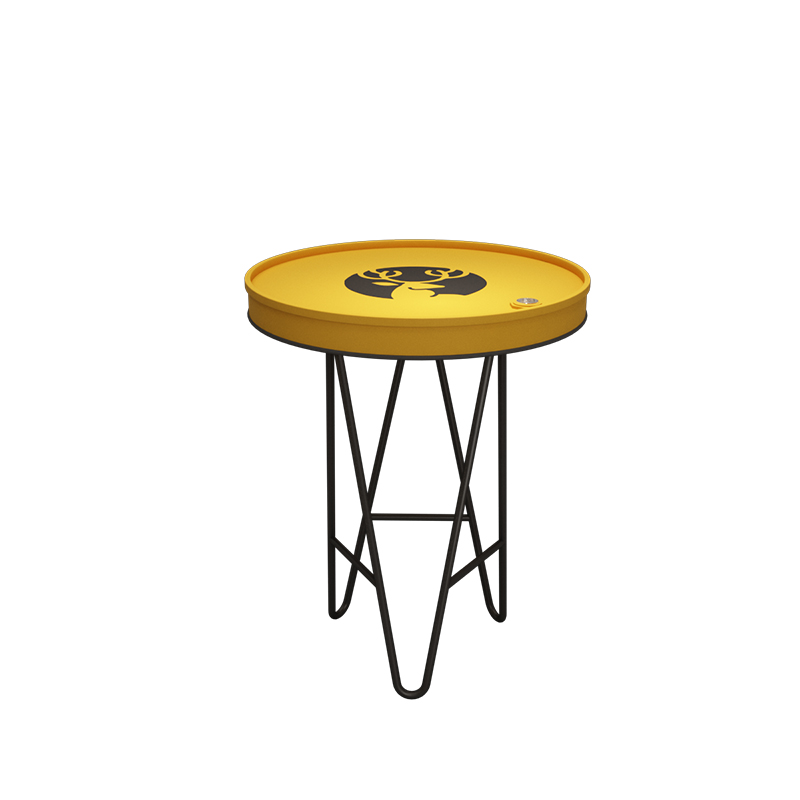 工业风油桶酒吧桌椅复古奶茶店阳台创意洽谈茶几卡座沙发