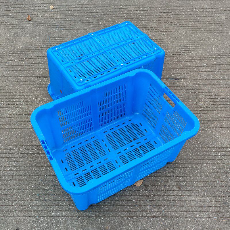塑料周转筐大号加厚**蔬菜水果中转箱 叠冷库塑胶筐,包装,塑料周转箱,淘宝优惠券,粉丝福利购,淘宝优惠卷