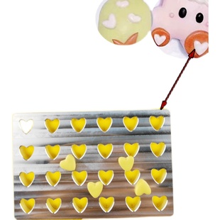 爱心造型卡通馒头模具商用样式面食蒸做饼干包子烘焙辅食磨具