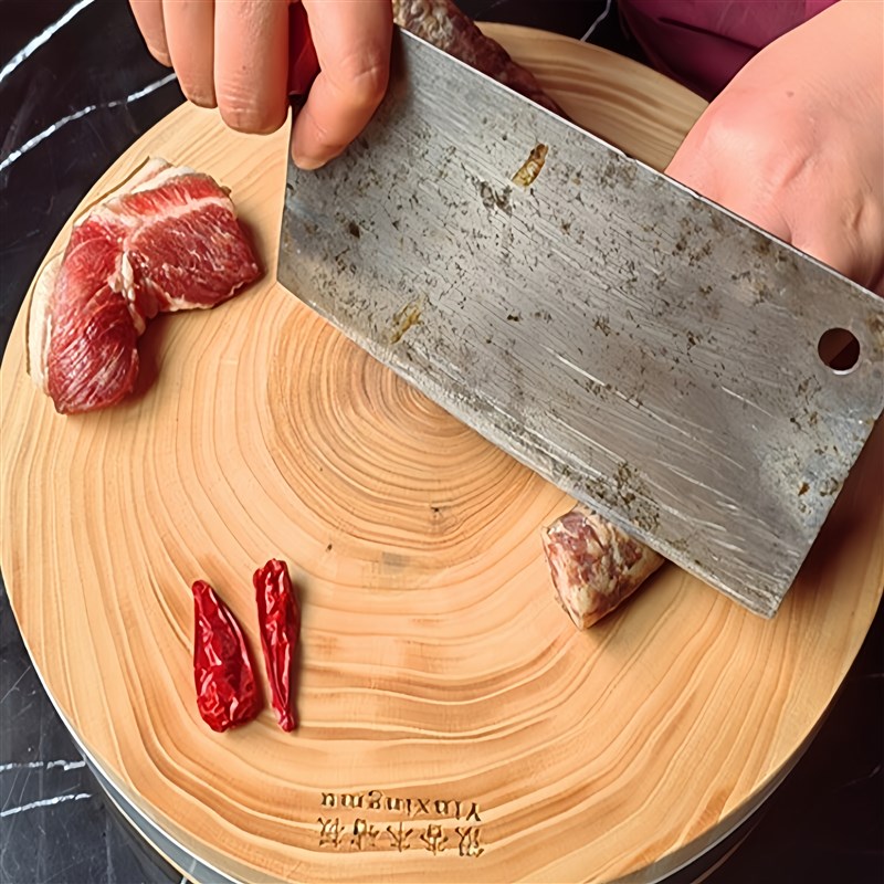 泰兴银杏木砧板正宗白果树菜板菜墩家用整木案板加厚纯实木切菜板