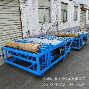 自动进料蒲草电动草帘机宽窄可调芦苇编织机多功能稻草草席机