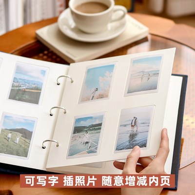 相册本纪念册大容量影集可写字拍立得mini收纳本宝宝成长记录册3