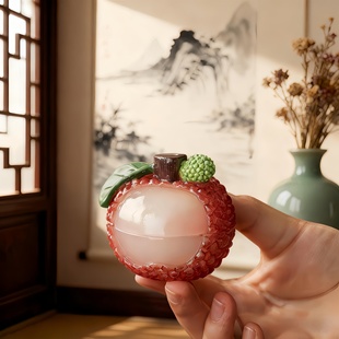 荔枝香炉室内小祥云盘香炉檀香沉香鹅梨帐中香家用香薰炉茶室摆件