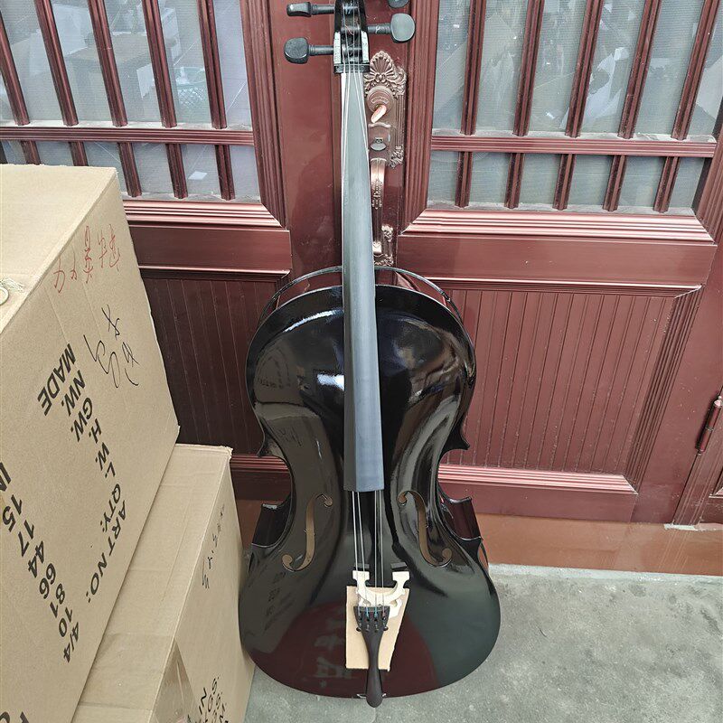 黑色大提c琴 特别颜色大提琴黑色大提琴