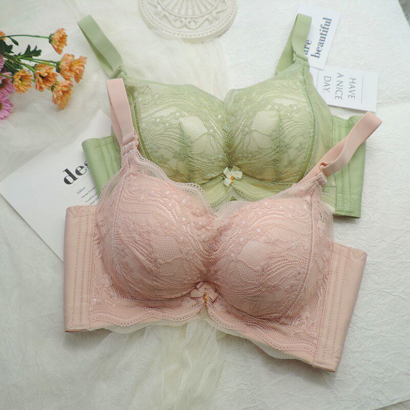 加厚8CM显胸大内衣女小胸平胸专用不空杯文P胸聚拢上托收副乳胸罩