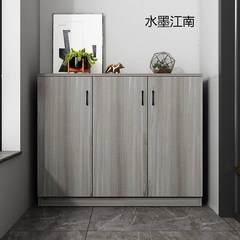 定制餐边柜阳台储物柜小柜子收纳柜简约现代防晒拼V色柜子进门柜