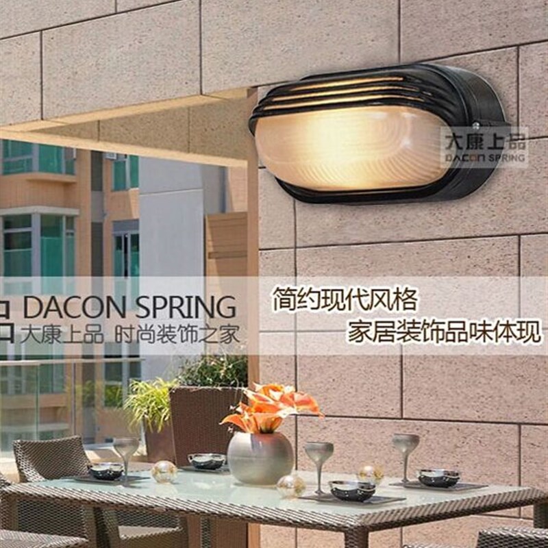 阳台吸顶灯防水壁灯欧式s美式防潮过道楼梯浴室厨卫车库室外灯具