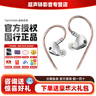 逆转未来森林乐鸣Woodnote入耳式 hifi有线耳机木振膜动圈发烧耳塞