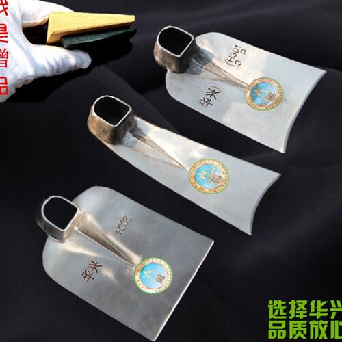 华兴不锈钢锄头开山挖笋长柄 农用大钢锄I 除草/翻地松土农具 包