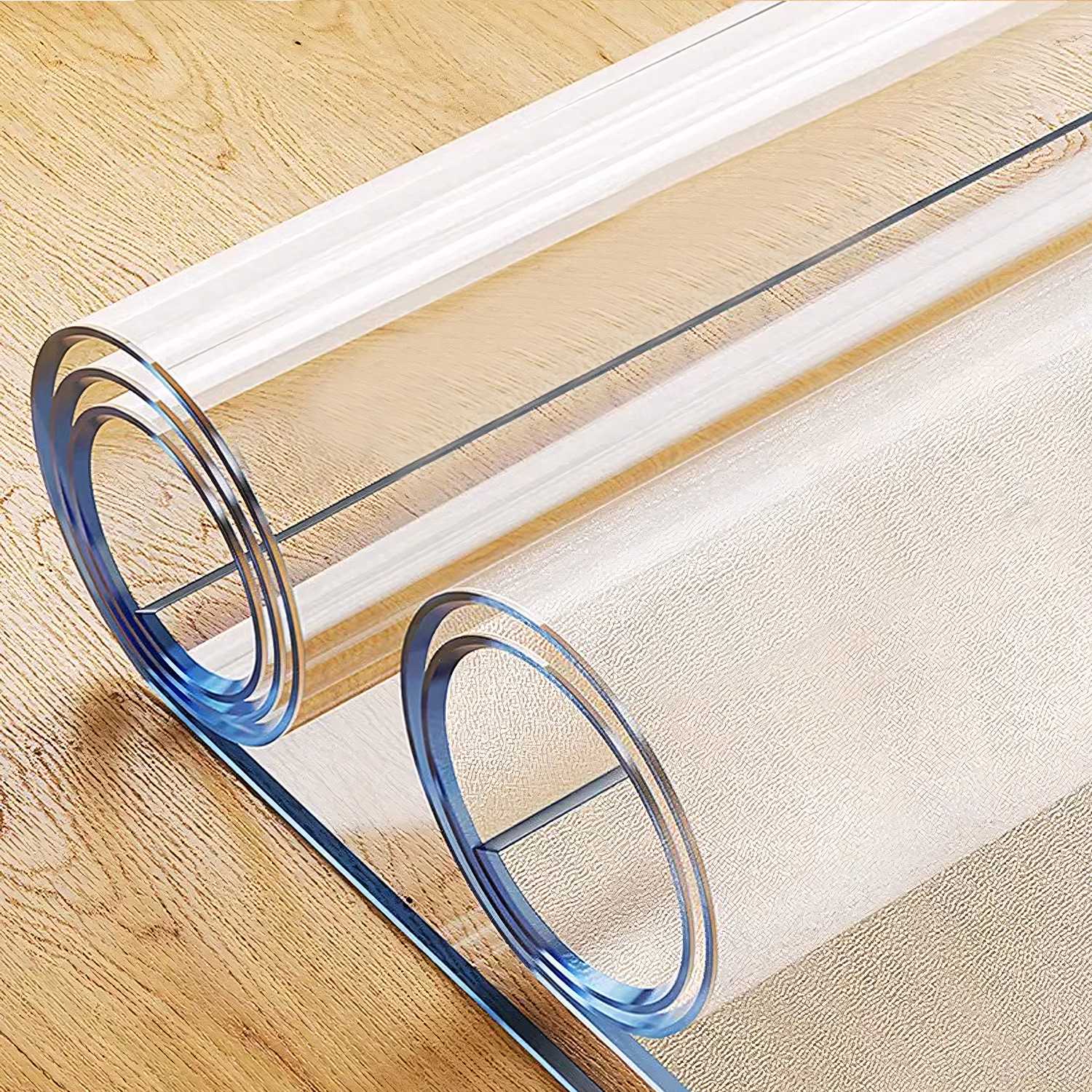 pvc桌垫透明水晶板桌布防油防水耐脏高级感餐桌垫书桌桌面保护垫