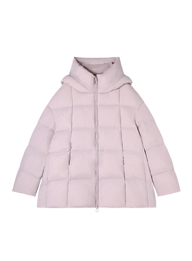 1-10F C 新款花苞连帽泡芙感宽松羽绒服外套 M29