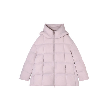 12-24H C新款花苞连帽泡芙感宽松羽绒服外套 M29