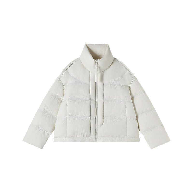 12.17H B新款奶乎乎chao轻云朵感立领短外套 6809