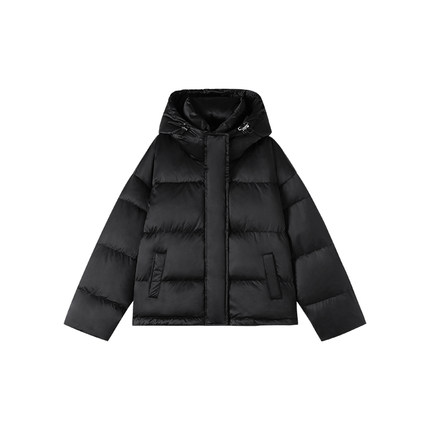 1-14F C 新款轻奢高级感简约面包服连帽外套 M60