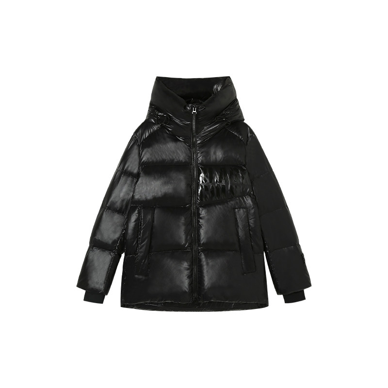 12-18F C 新款轻奢时尚宽松保暖连帽羽绒短外套 M01