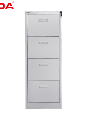 JIDA铁皮卡箱文件柜A4挂快劳抽屉卡片柜二三四斗抽斗资料档案柜